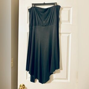 Black strapless White House black market dress